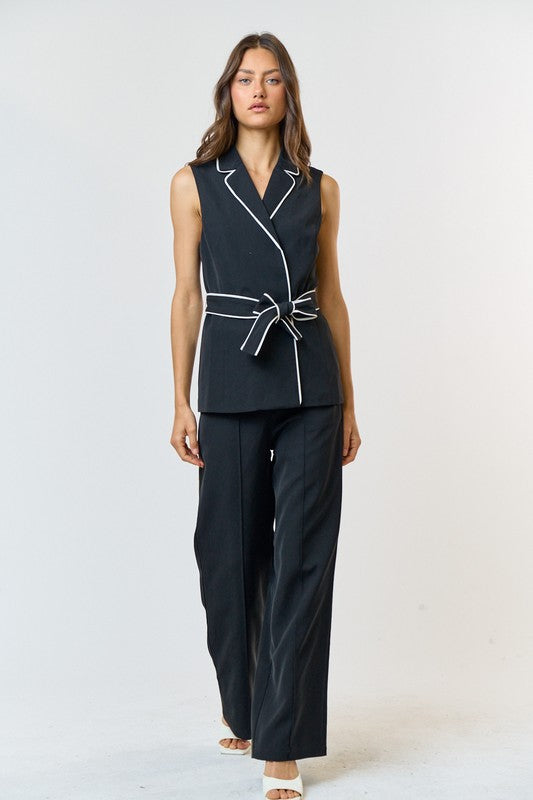 Maia Contrast Vest