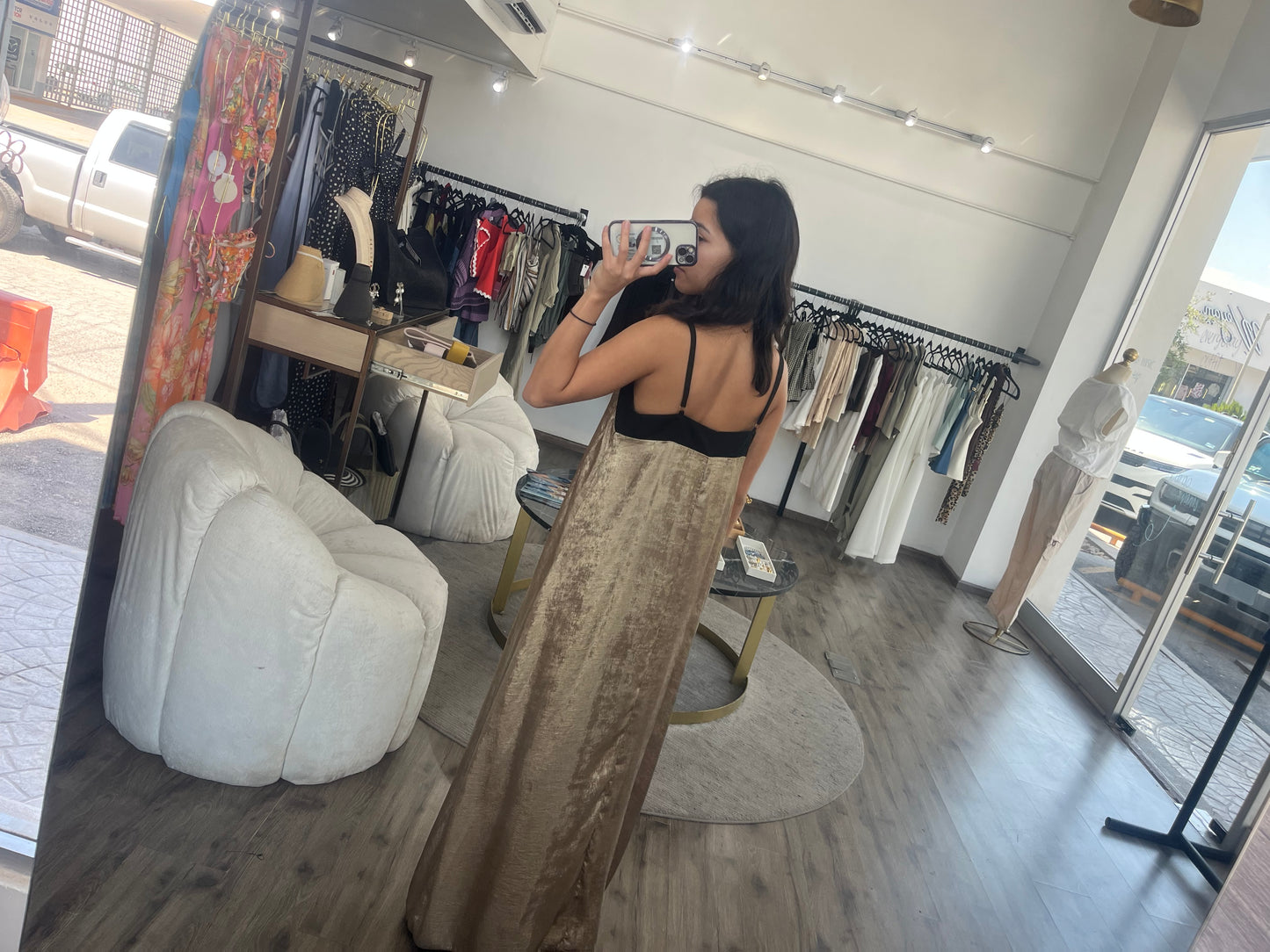 Vestido dorado