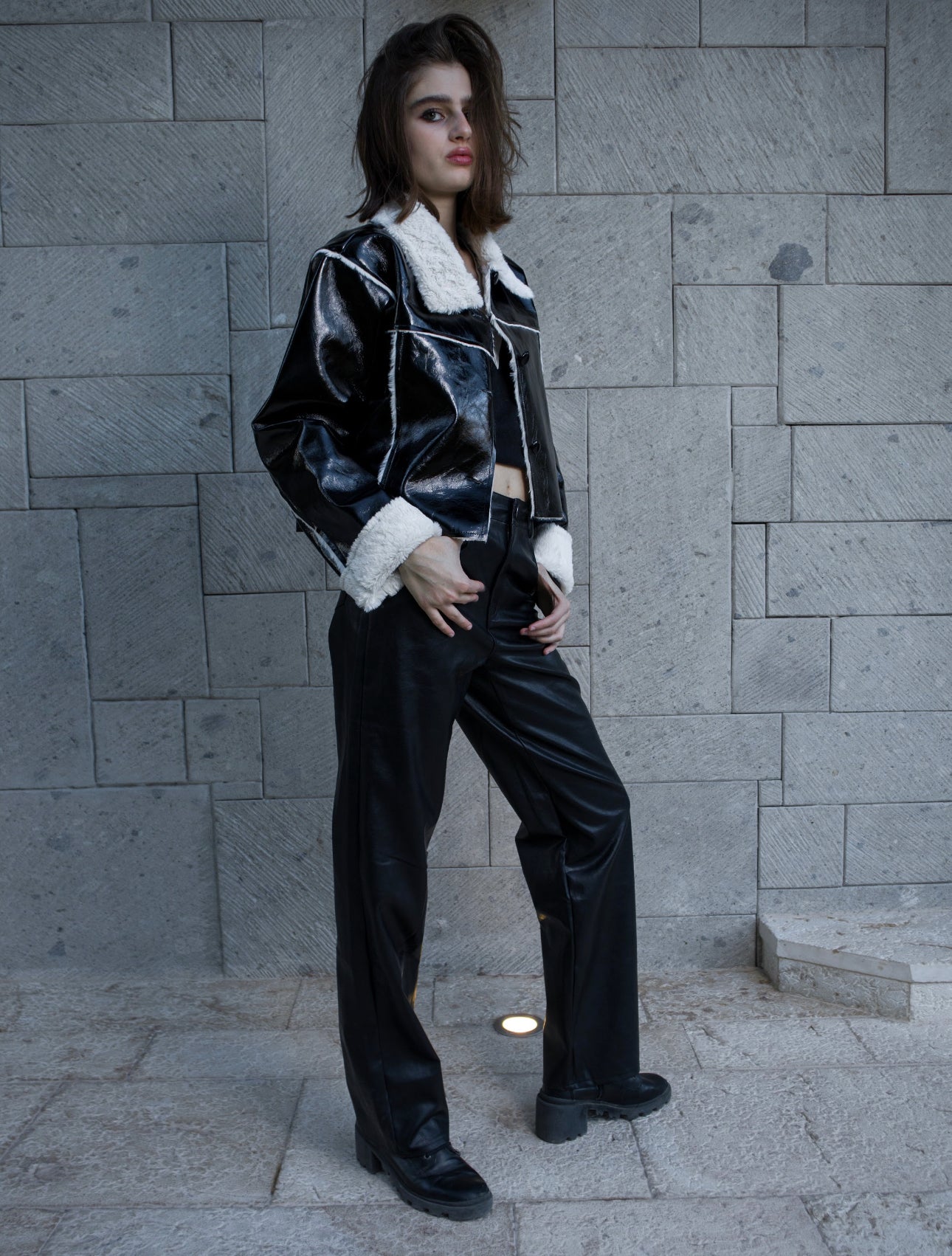 Hilda Leather Pants