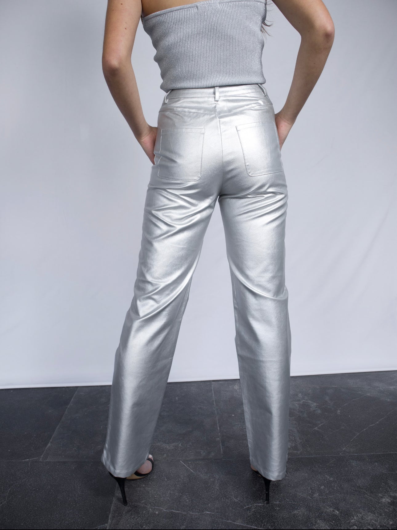 Mica Metallic Pants