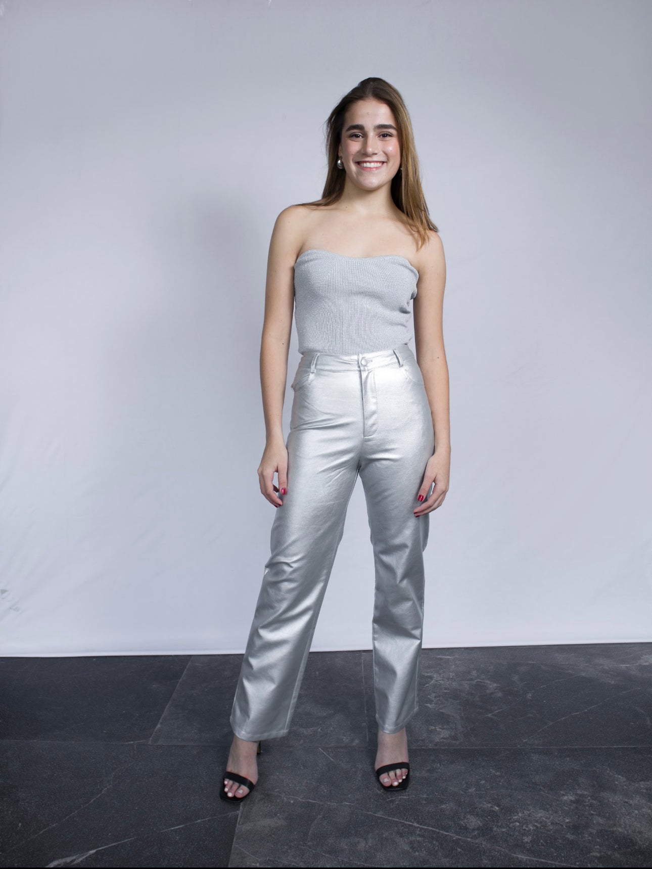 Mica Metallic Pants