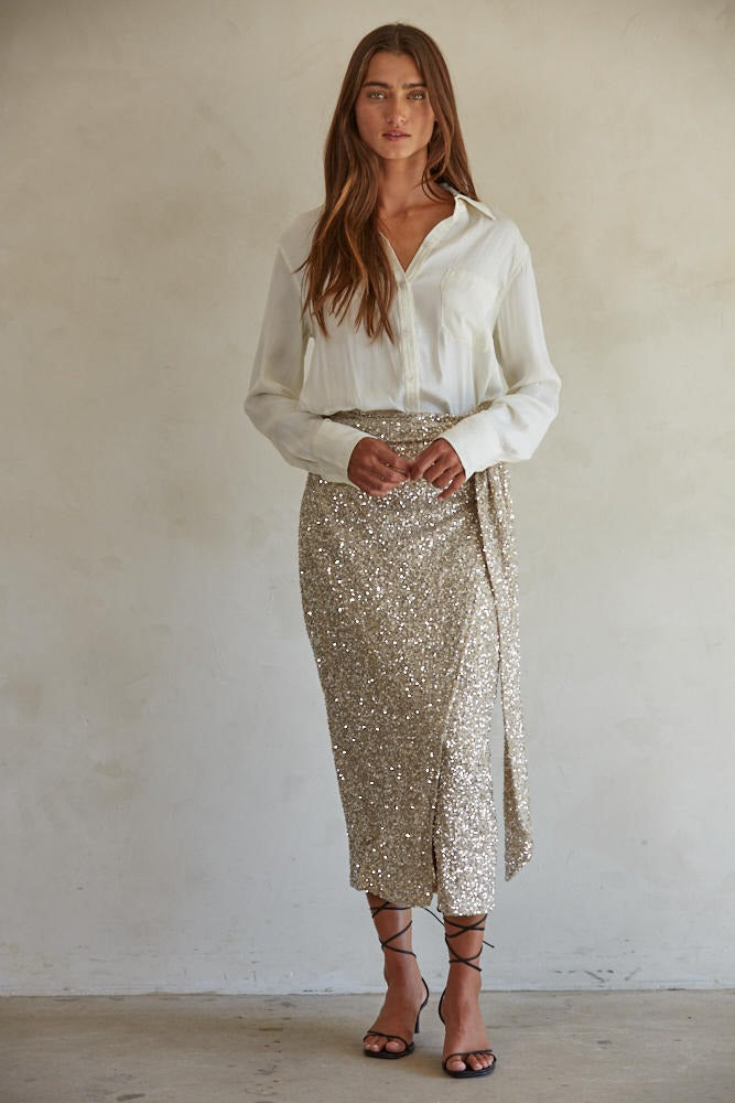 Selah Sequin Skirt