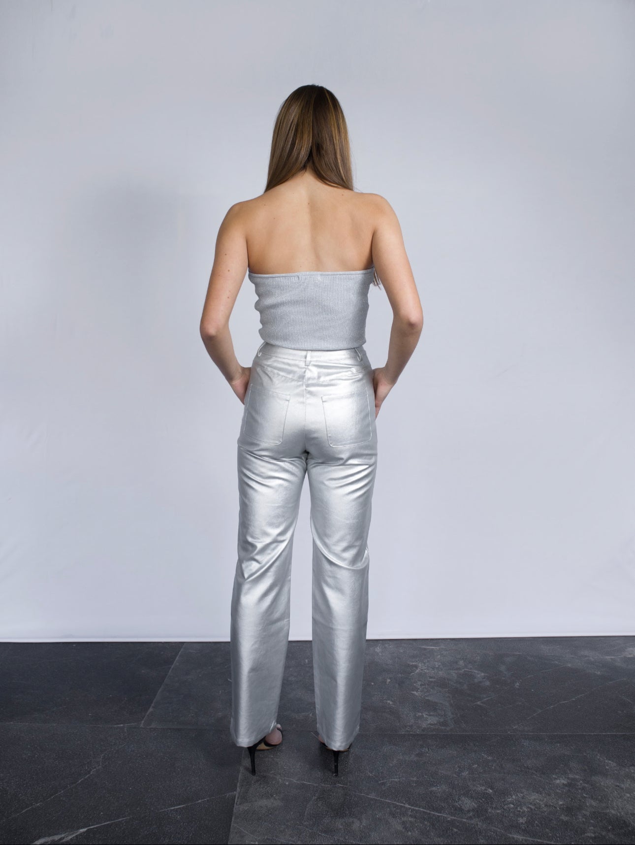 Mica Metallic Pants
