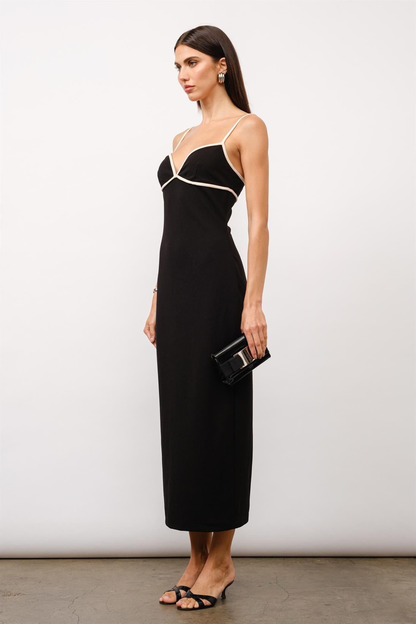 Pofi Black Dress