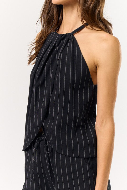 Geo Strip Halter Set