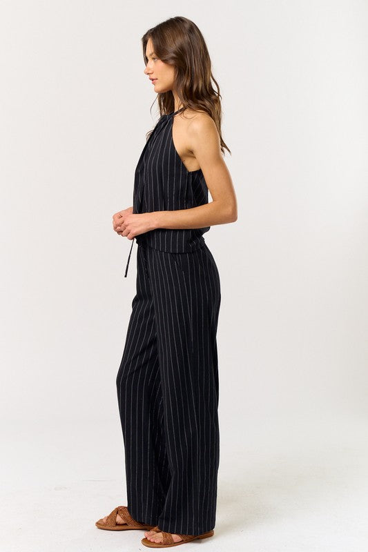 Geo Strip Halter Set