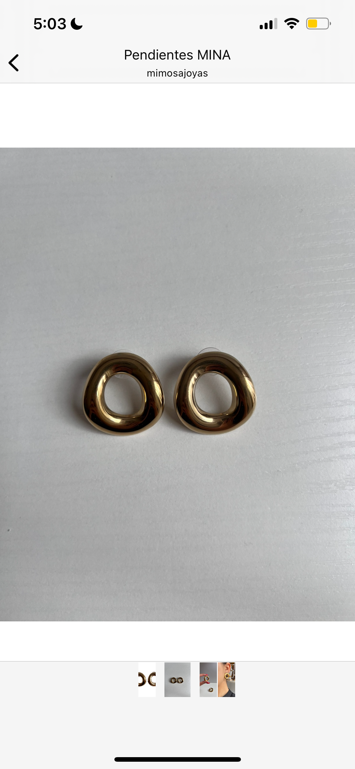 aretes ojo