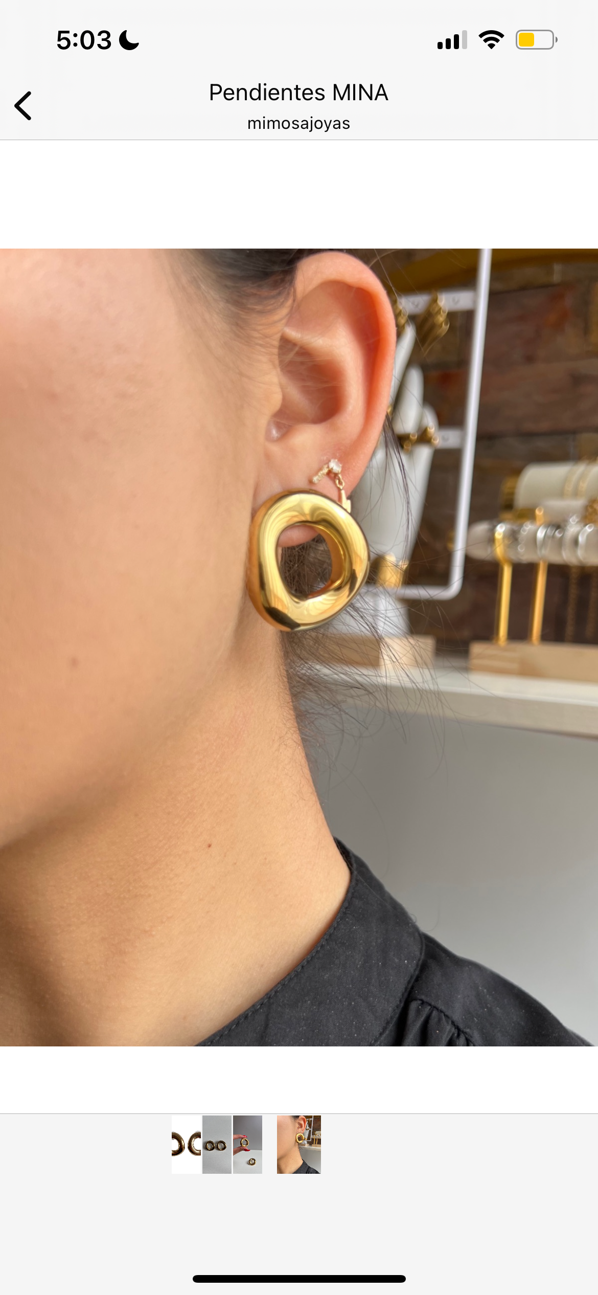 aretes ojo