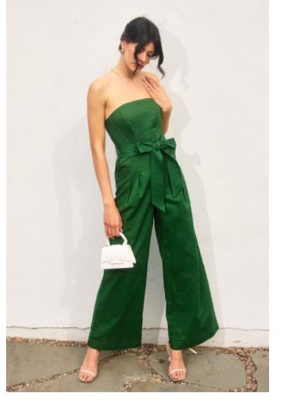 Sasha green jumpsuit
