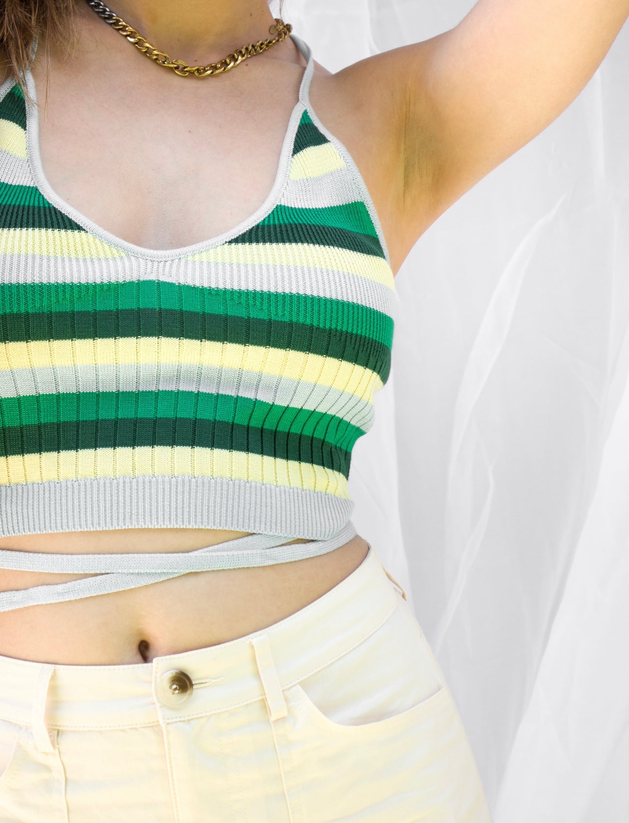 Green Combo Top