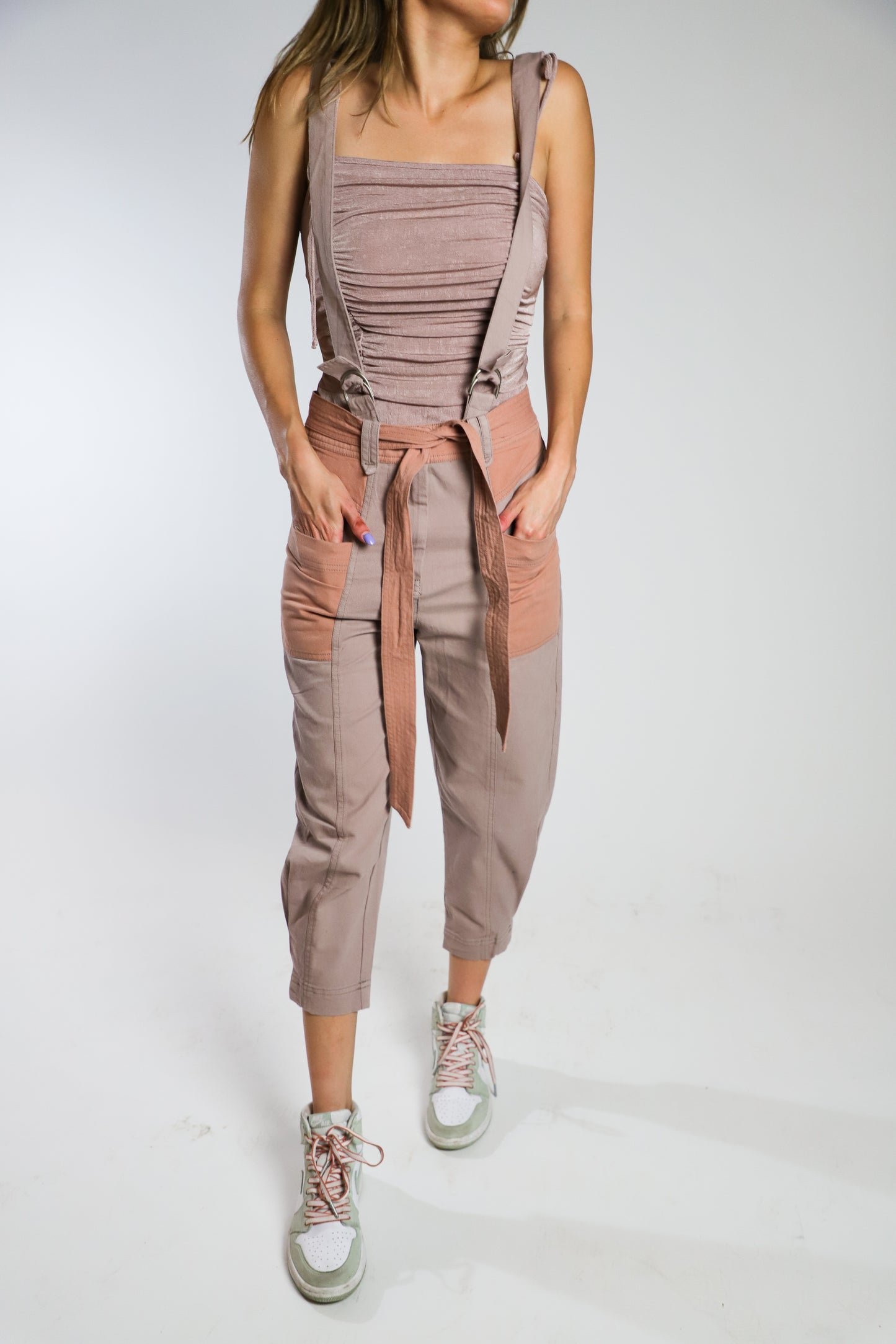 Color Block Pants