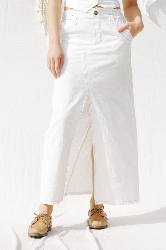 Margot Linen Skirt