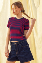 Lena stripe top