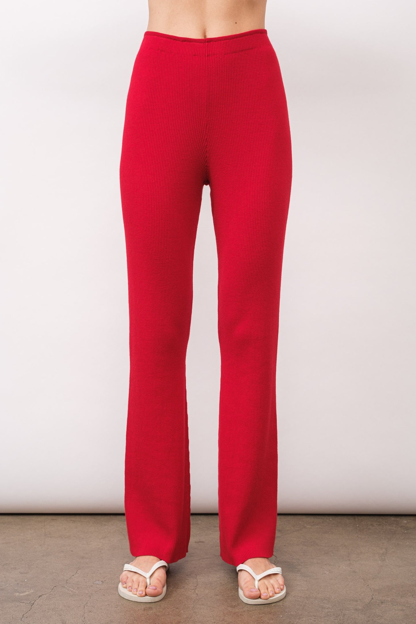 Twisted Red Pants