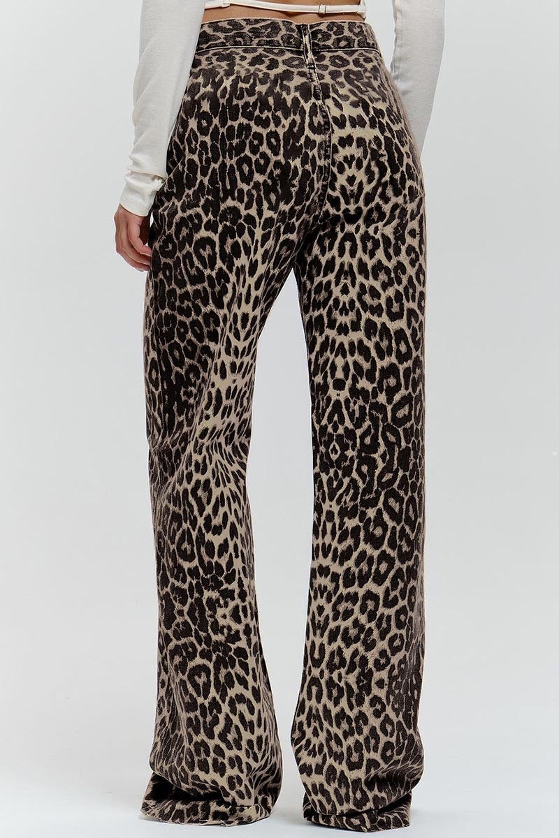 Animal Print Pants