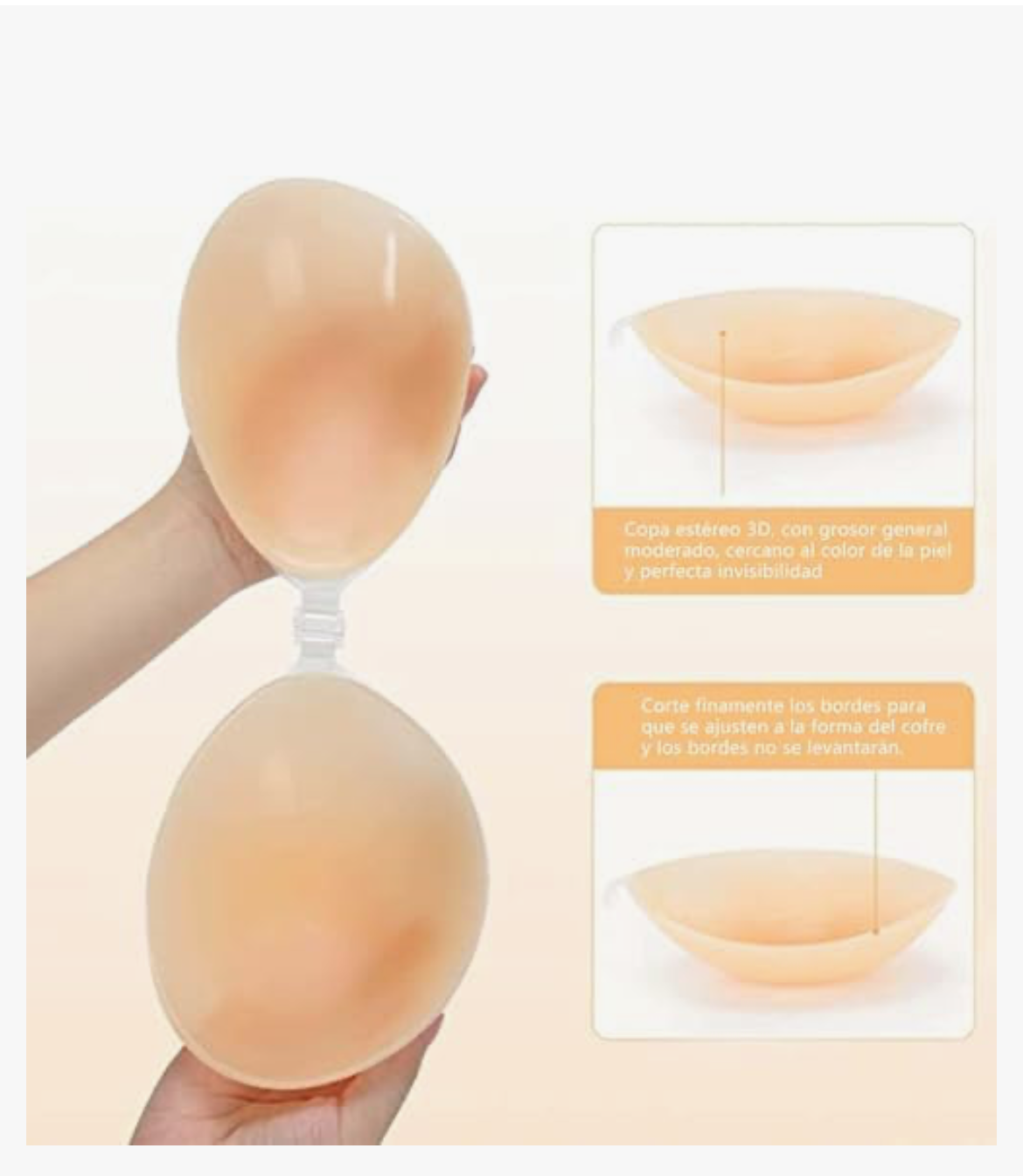 Sticky bra