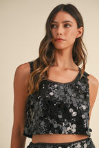 Annya Black Top