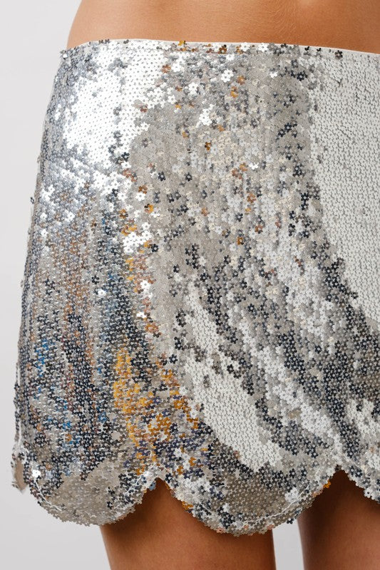 Maryon Sequin Skirt