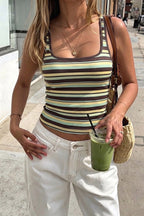 Striped tank top