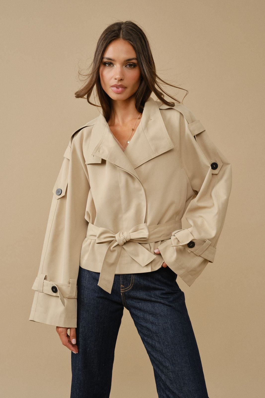 Regis trench jacket