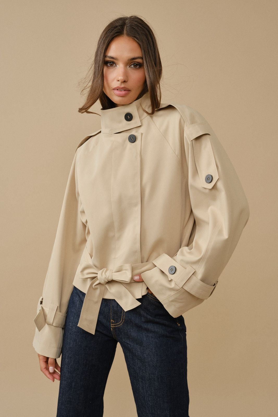 Regis trench jacket