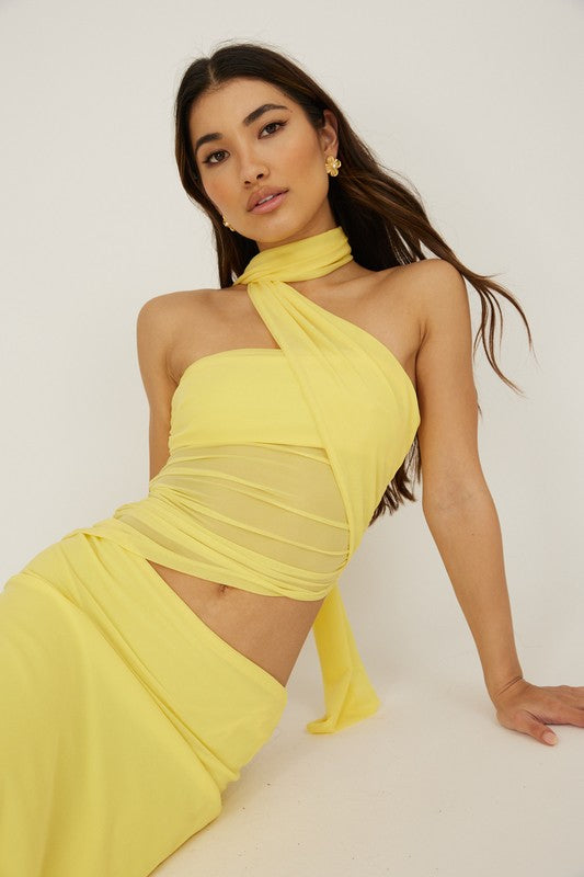 Noha Lemon Dress