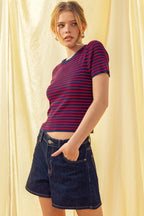 Lena stripe top