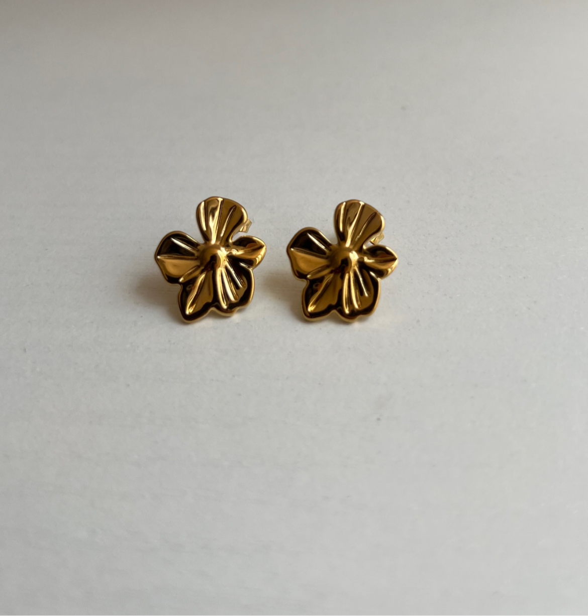 aretes flor mini
