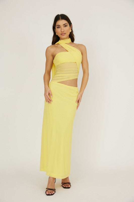 Noha Lemon Dress