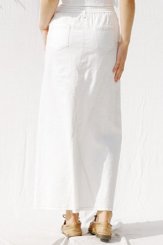 Margot Linen Skirt