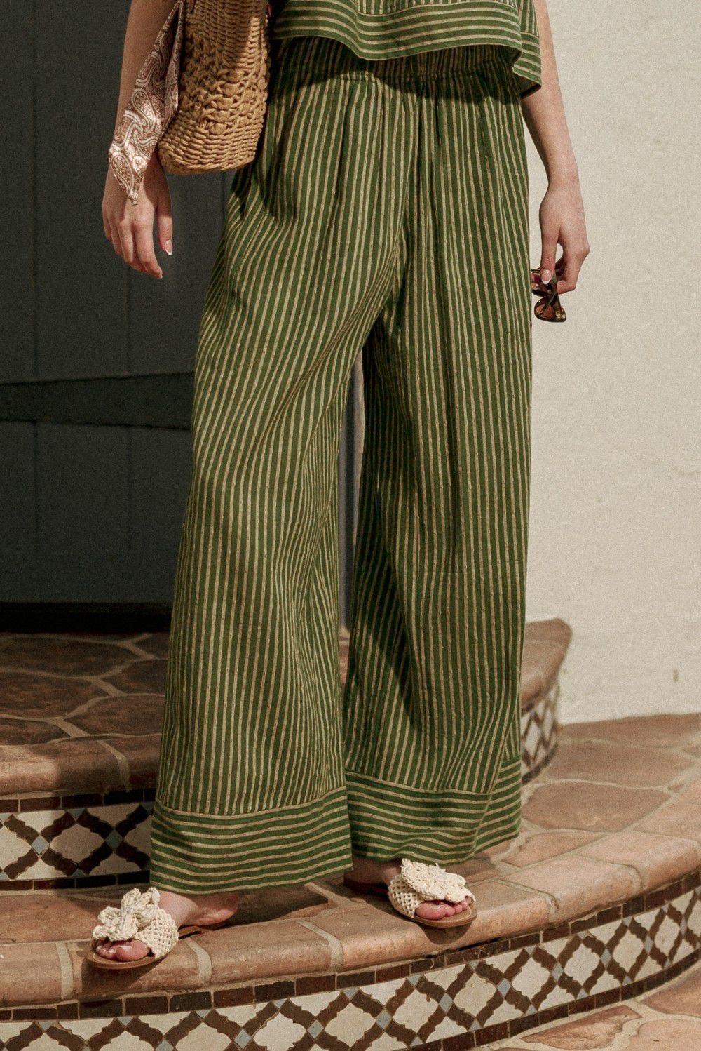 Amy print pants
