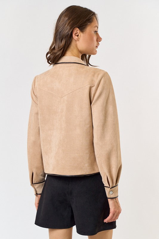 Zola Suede Jacket