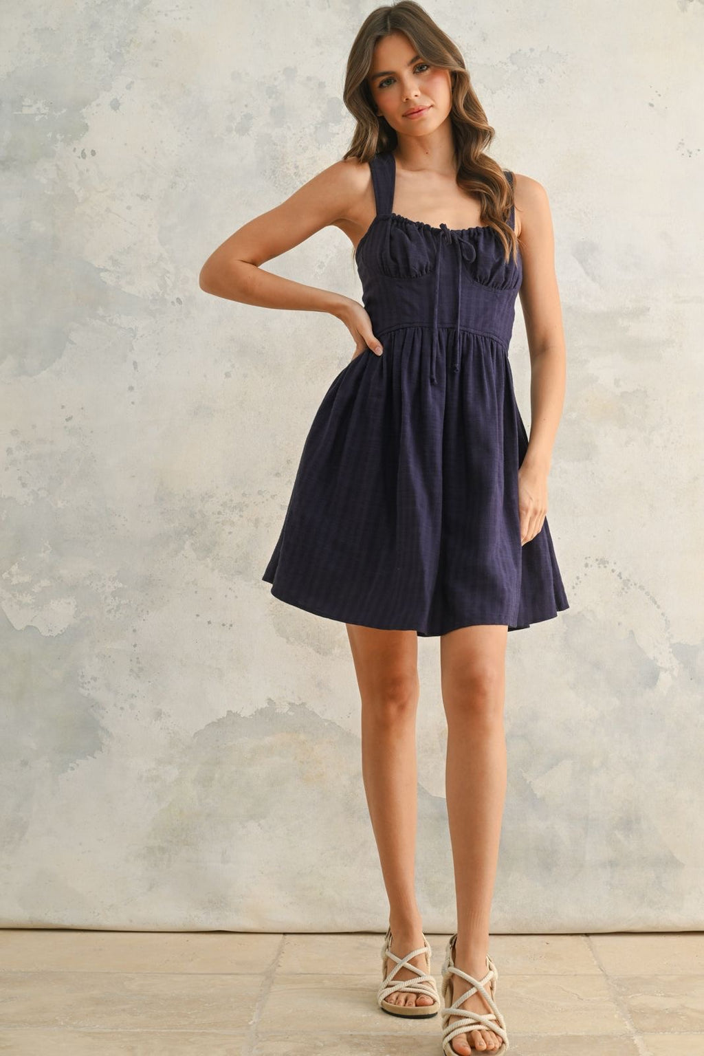 Lorela Textured Dress