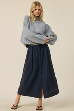 Juli button skirt