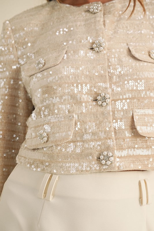 Tory Champagne Jacket