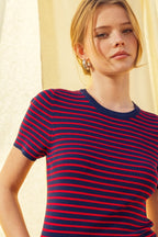 Lena stripe top