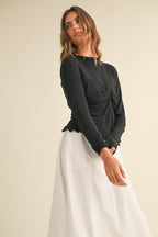 Twist Black Top