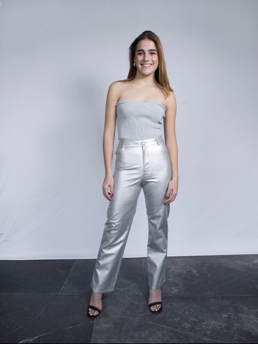 Mica Metallic Pants
