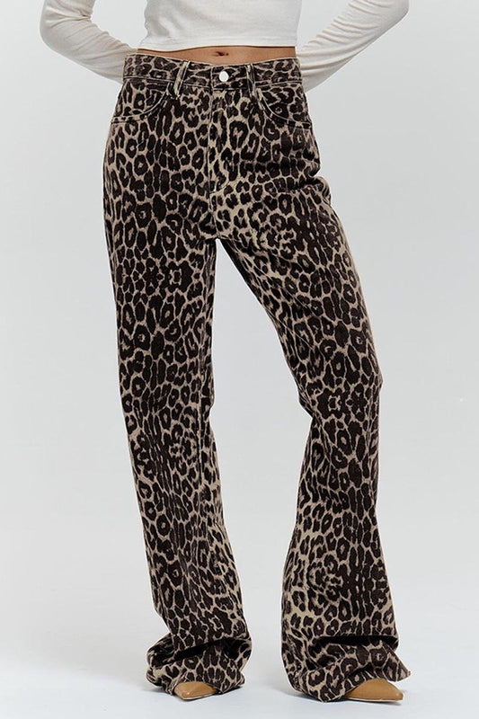 Animal Print Pants