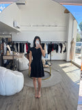 Vestido mini negro