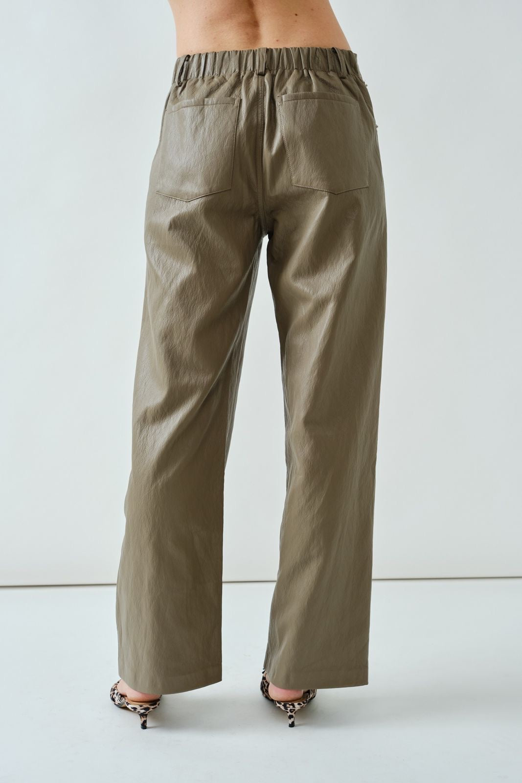 Sonia faux leather pants