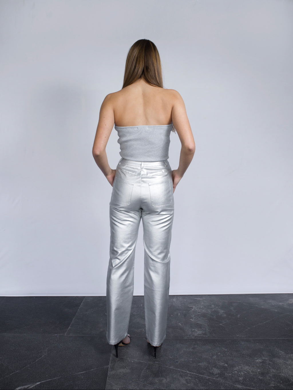 Mica Metallic Pants