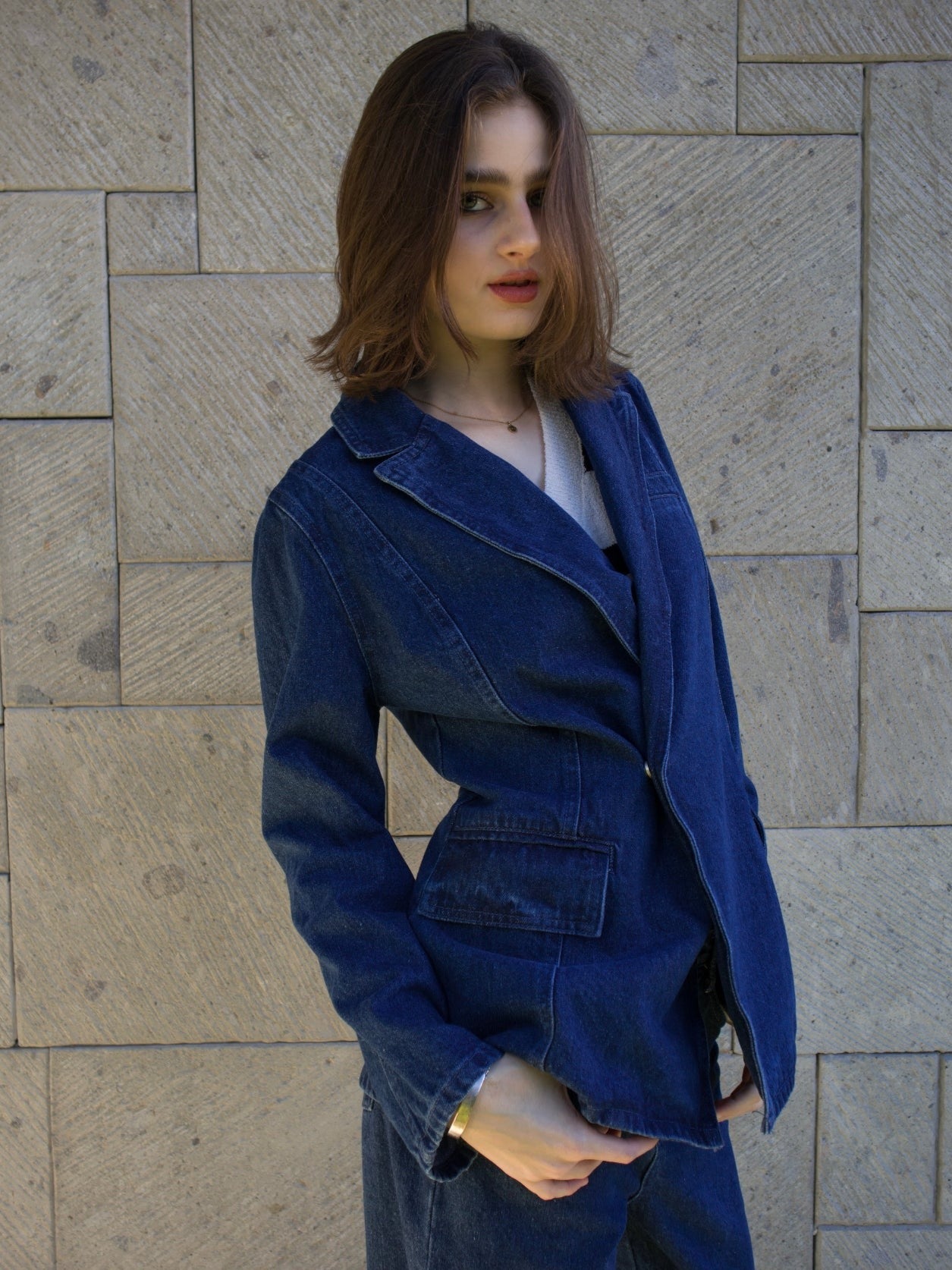 Marina Denim Blazer