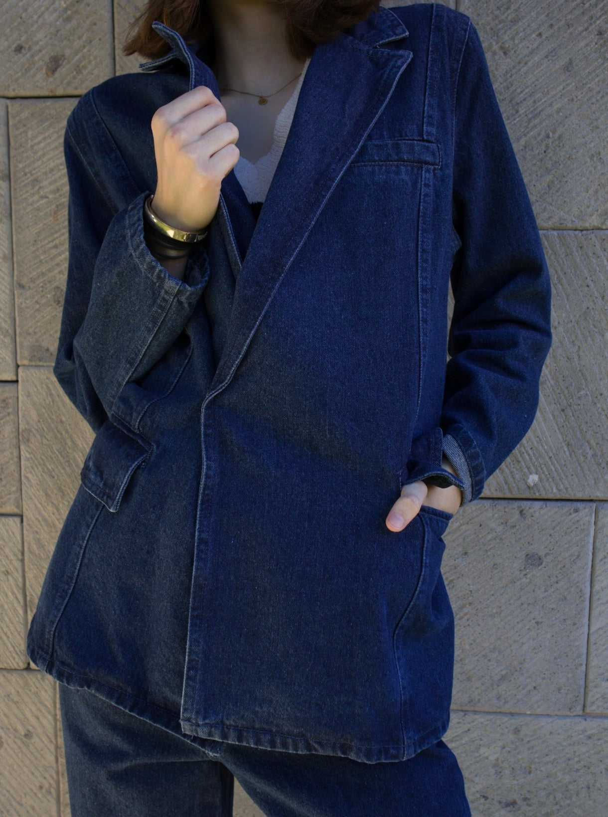 Marina Denim Blazer