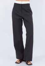 Contrast Pants