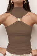 Metallic Ring Top