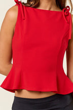 Sarah Peplum Top