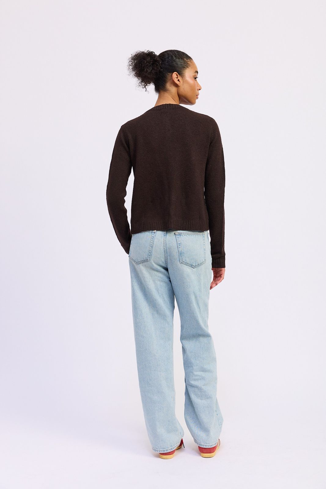 Melissa chocolate cardigan