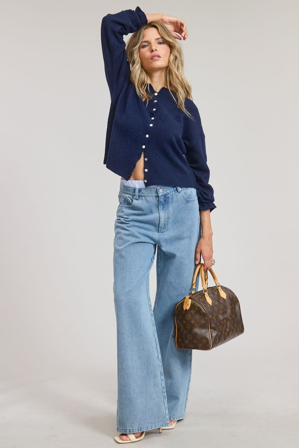 Navy Cardigan