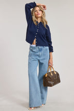 Navy Cardigan